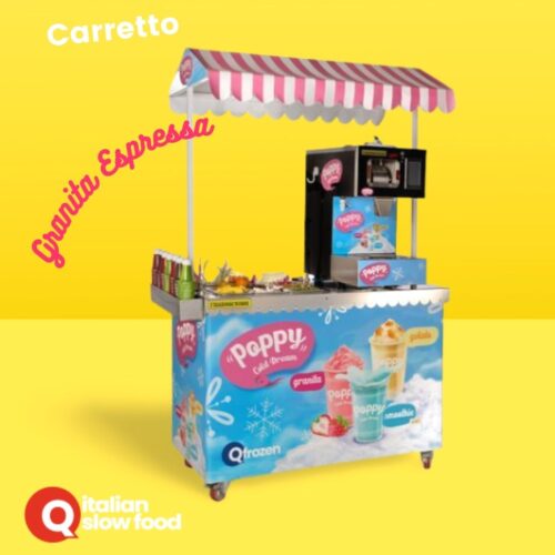 Carretto refrigerato granita espressa